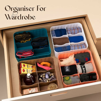 -Compartment Wardrobe Organizer